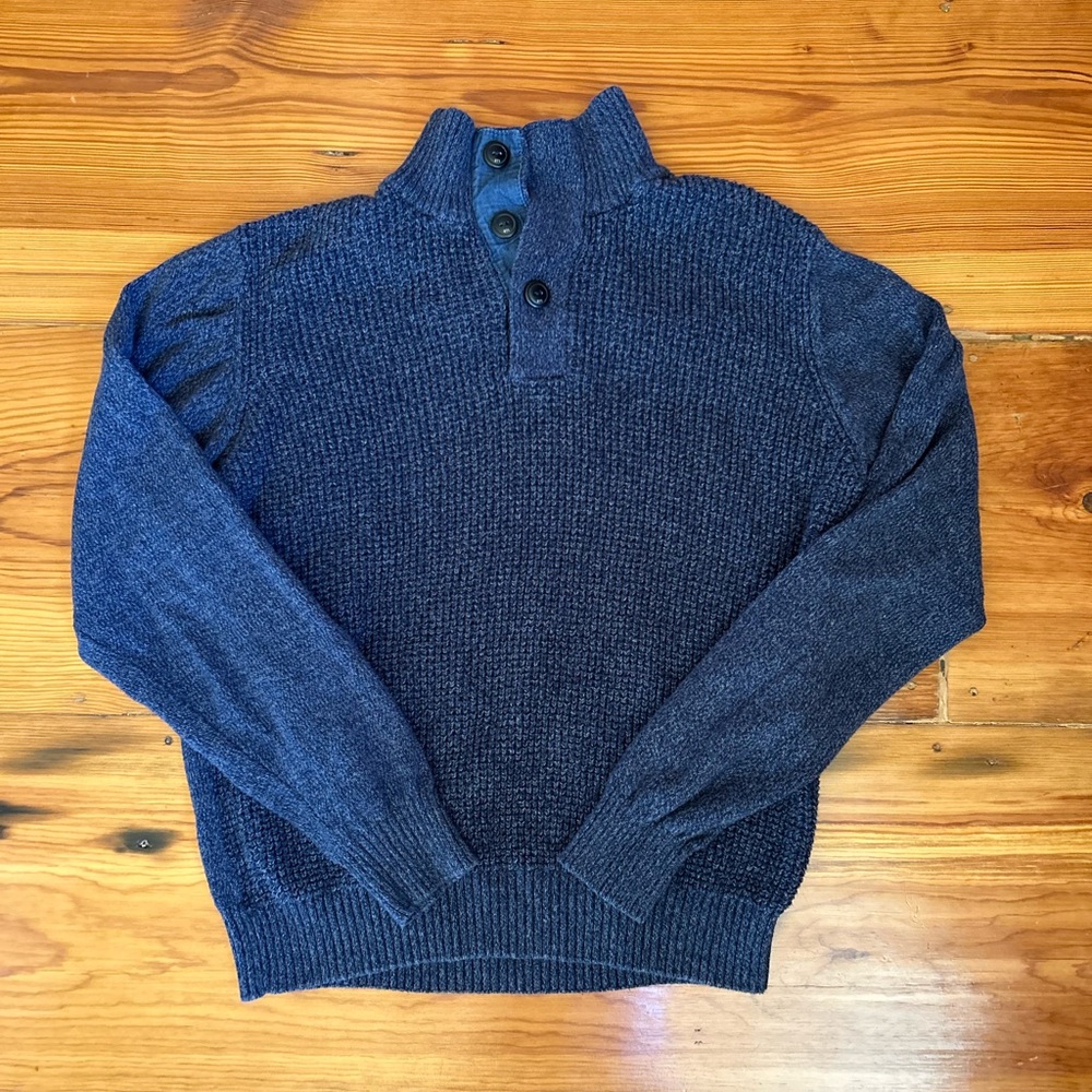 Cable knit sweater